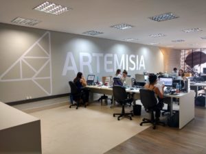 Artemisia's offices in São Paulo